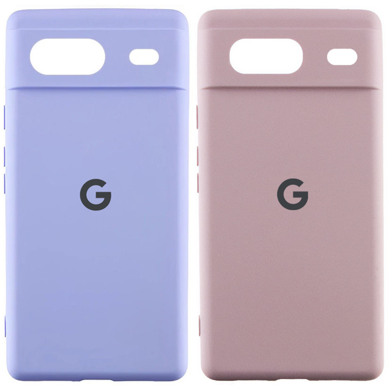 Чехол Silicone Cover Lakshmi Full Camera (AAA) with Logo для Google Pixel 8a