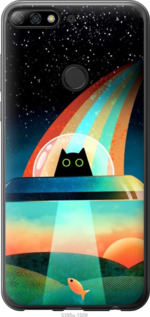 

Чехол Кот, нло, радуга, рыба для Huawei Y7 Prime (2018) 1403221