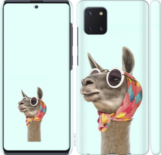 

Чехол Модная лама для Samsung Galaxy Note 10 Lite 903013