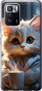 Чехол White cat для Xiaomi Redmi Note 10 Pro 5G