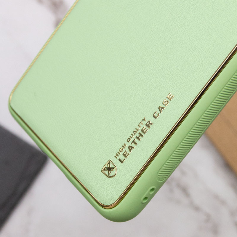 Фото Кожаный чехол Xshield для Xiaomi Redmi Note 8 Pro (Зеленый / Pistachio) на vchehle.ua