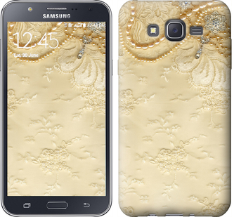 

Чехол Кружевной орнамент для Samsung Galaxy J7 J700H 257421