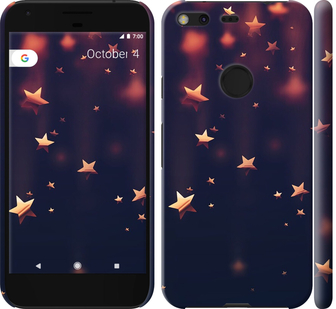 

Чехол Падающие звезды для Google Pixel XL 646323