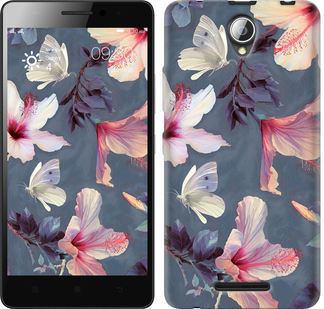 

Чехол Нарисованные цветы для Lenovo A5000 596213
