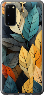 

Чехол Кольорове листя для Samsung Galaxy S20 1629643