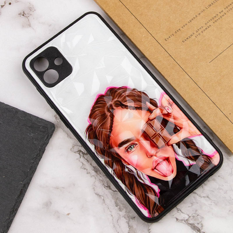 Фото TPU+PC чохол Prisma Ladies на Samsung Galaxy A04 (Chocolate) в маназині vchehle.ua