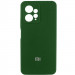 Чохол Silicone Cover Lakshmi Full Camera (AA) with logo на Xiaomi Redmi Note 12 4G (Зелений / Dark green)