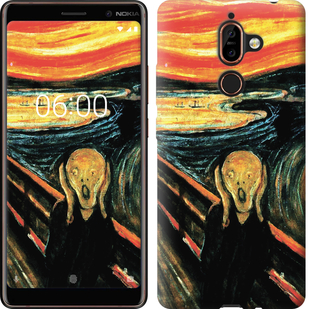 

Чехол Крик Мунка для Nokia 7 Plus 656640