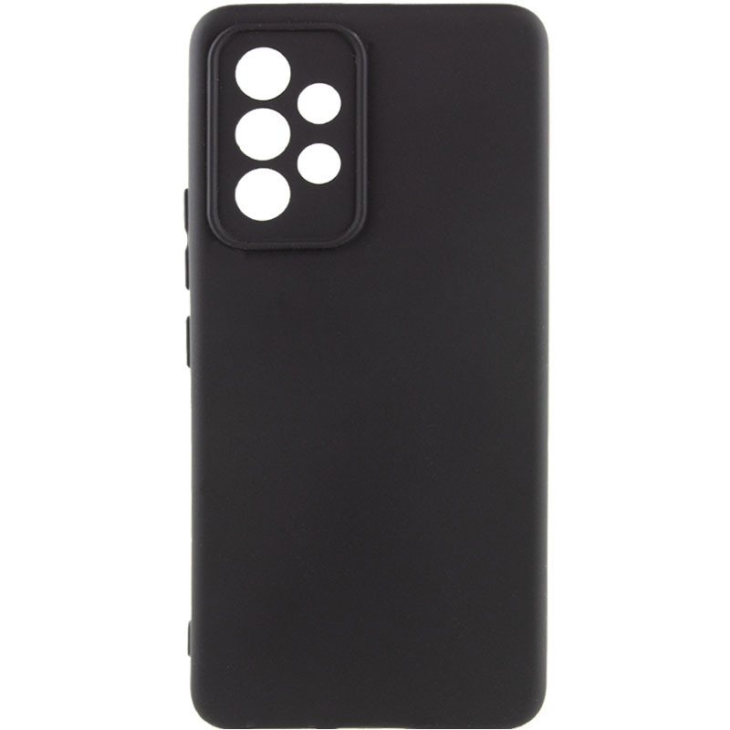 Чохол Silicone Cover Lakshmi Full Camera (A) на Samsung Galaxy A33 5G (Чорний / Black)