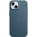 Чохол FineWoven (AAA) with Magnetic Fit на Apple iPhone 15 Plus (6.7") (Pacific Blue)
