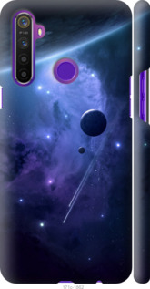 

Чехол Планеты в синем космосе для Realme 5 1576984