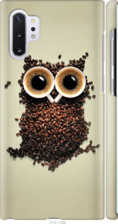 

Чехол Сова из кофе для Samsung Galaxy Note 10 Plus 1019910
