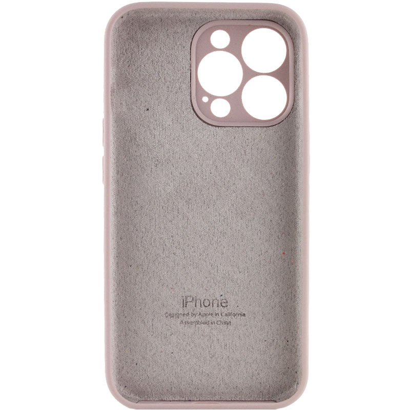 Фото Чехол Silicone Case Full Camera Protective (AA) для Apple iPhone 14 Pro Max (6.7") (Серый / Lavender) на vchehle.ua