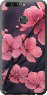 Чехол Пурпурная сакура для Huawei Honor V9 / Honor 8 Pro