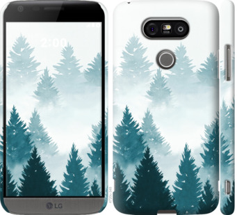 

Чехол Акварельные Елки для LG H860 G5 862584