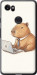 Чехол Funny Capybara CEO Working для Google PixeL 2 XL