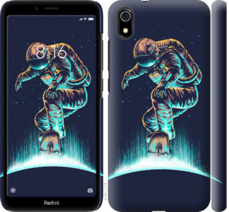 

Чохол Космонавт на скейтборді на Xiaomi Redmi 7A 742249