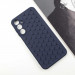 Фото Чохол TPU Honeycomb на Samsung Galaxy A25 5G (Темно-синій / Midnight blue) на vchehle.ua