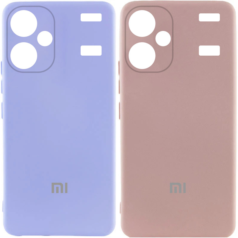 Чехол Silicone Cover Lakshmi Full Camera (AA) with logo для Xiaomi Redmi Note 13 Pro+