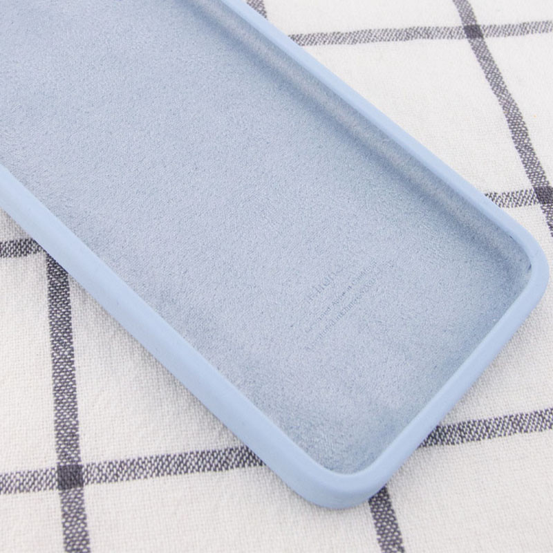 Фото Чехол Silicone Case Square Full Camera Protective (AA) для Apple iPhone XR (6.1") (Голубой / Mist blue) в магазине vchehle.ua