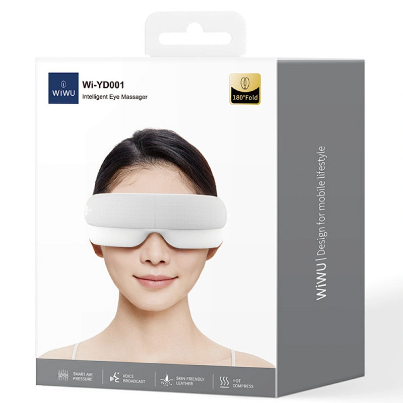 Купить Интеллектуальный массажер для глаз WIWU Wi-YD001 (1200mAh) (Space Gray) на vchehle.ua