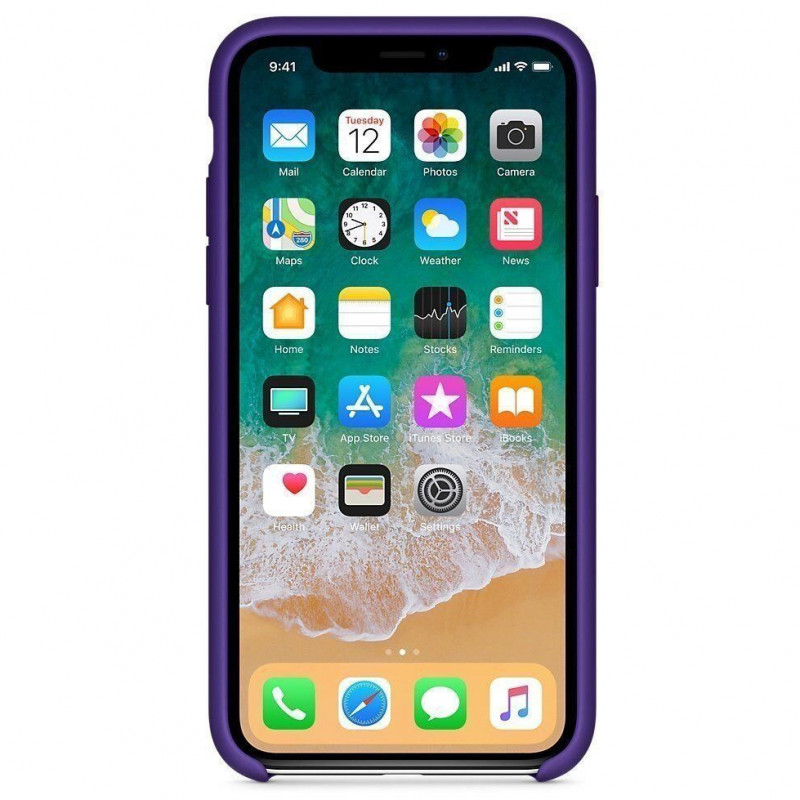 Фото Чехол Silicone Case without Logo (AA) для Apple iPhone 11 Pro (5.8") (Фиолетовый / Purple) на vchehle.ua