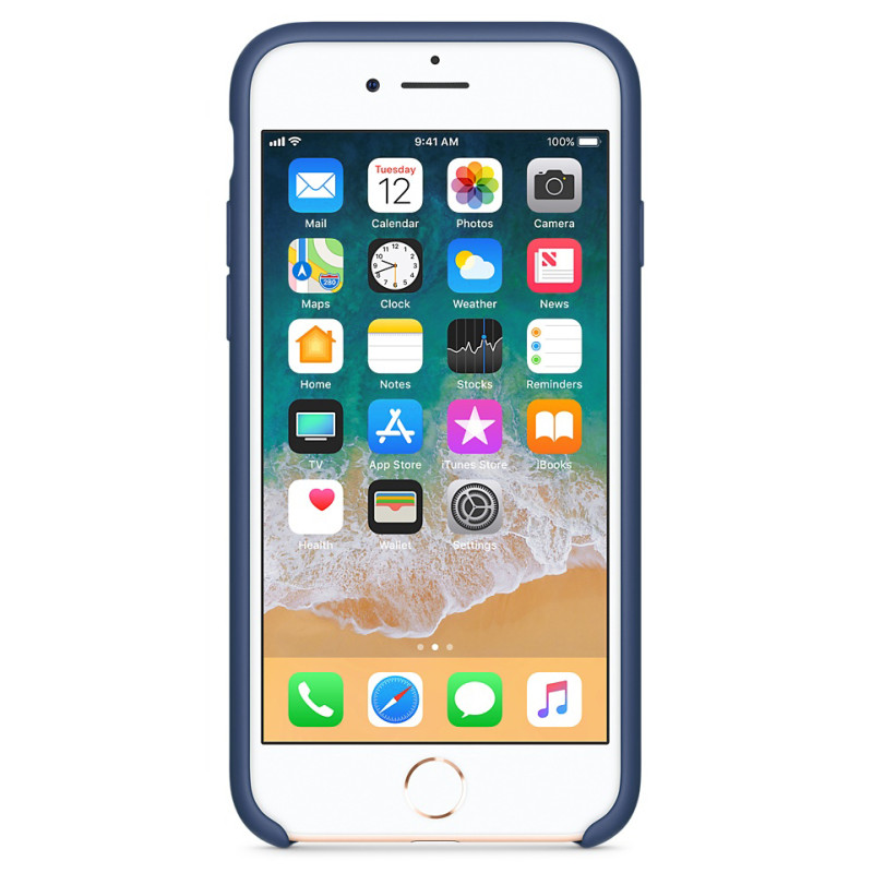Фото Чехол Silicone Case without Logo (AA) для Apple iPhone 11 Pro (5.8") (Синий / Blue Cobalt) на vchehle.ua