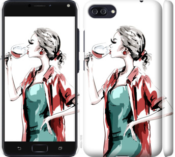 

Чохол Дівчина з келихом на Asus ZenFone 4 Max ZC554KL 841854