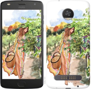 

Чехол Девушка Лето для Motorola Moto Z2 Play 758056