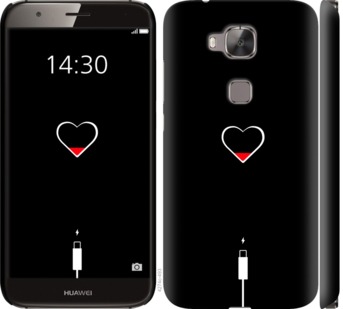 

Чехол Подзарядка сердца для Huawei G7 Plus 721463