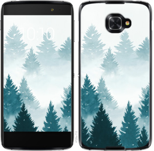 

Чохол Акварельні Ялинки на Alcatel idol 4s 862982