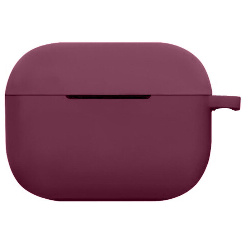 

Силіконовий футляр New з карабіном для навушників Airpods Pro (Бордовий / Maroon) 1185265