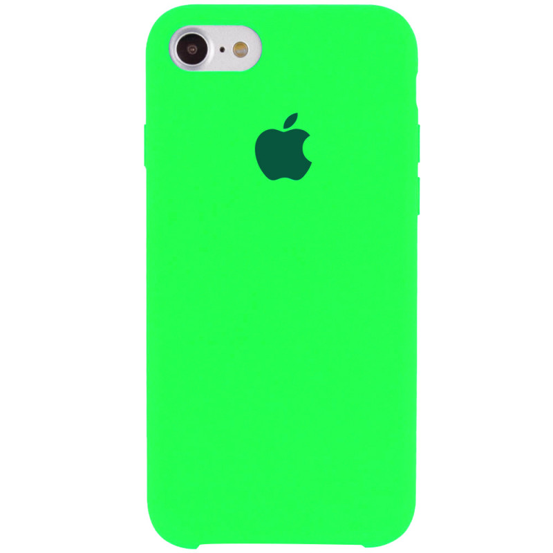 Чехол Silicone Case (AA) для Apple iPhone 7 / 8 (4.7") (Салатовый / Neon Green)