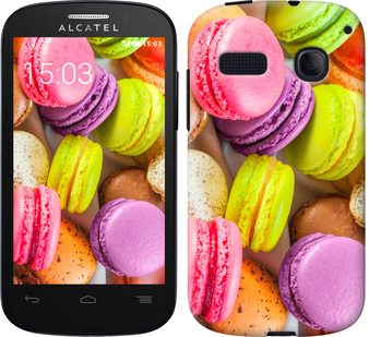 

Чехол Макаруны для Alcatel One Touch Pop C3 4033D 657747