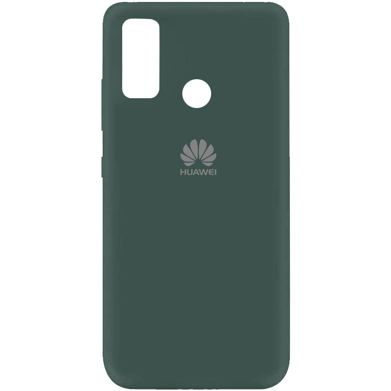 Чехол Silicone Cover My Color Full Protective (A) для Huawei P Smart (2020) (Зеленый / Pine green)