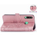 Купить Кожаный чехол (книжка) Art Case с визитницей для Huawei Y6p (Розовый) на vchehle.ua