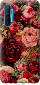 Чехол Цветущие розы для Realme XT