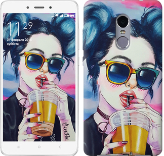 

Чехол Арт-девушка в очках для Xiaomi Redmi Note 4 247146