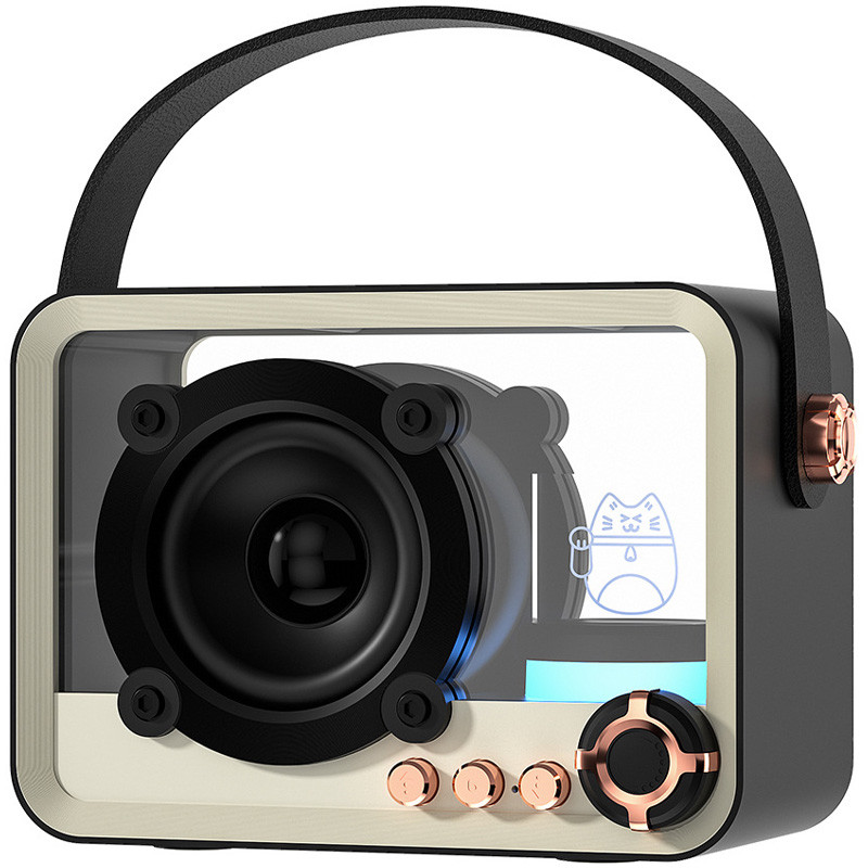Bluetooth колонка QD05 Retro Style (Black)