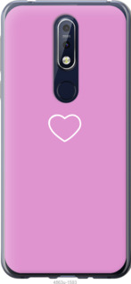 

Чехол Сердце 2 для Nokia 7.1 912569