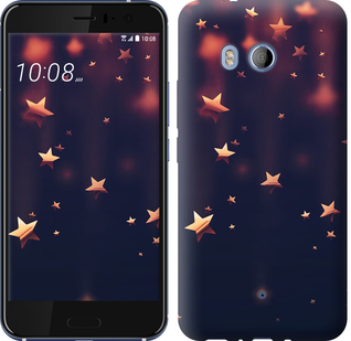 

Чохол Падаючі зірки на HTC U11 690304