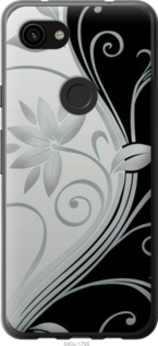 

Чехол Цветы на чёрно-белом фоне для Google Pixel 3a 1567728