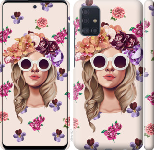 

Чохол Дівчина з квітами v2 на Samsung Galaxy A51 2020 A515F 875827