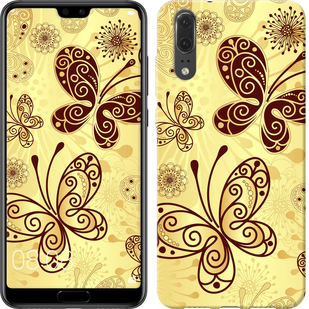 

Чехол Красивые бабочки для Huawei P20 629831