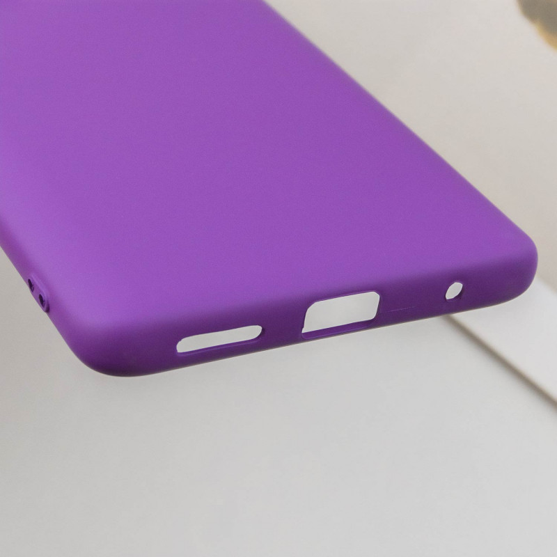 Купить Чехол Silicone Cover Lakshmi Full Camera (A) для Xiaomi Redmi 10 (Фиолетовый / Purple) на vchehle.ua