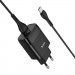 Фото МЗП Hoco C72Q Glorious QC3.0 18W (1USB/3A) + Type-C (Чорний) на vchehle.ua