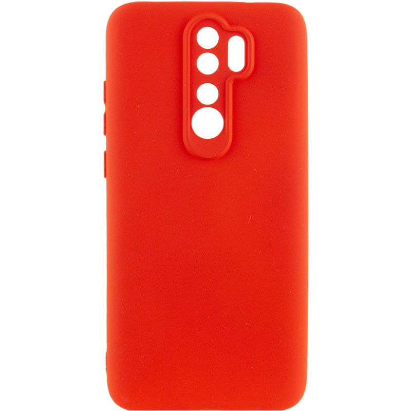 Чохол Silicone Cover Lakshmi Full Camera (A) на Xiaomi Redmi 9 (Червоний / Red)