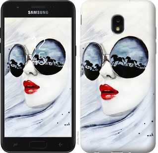 

Чохол Дівчина аквареллю на Samsung Galaxy J7 2018 670041