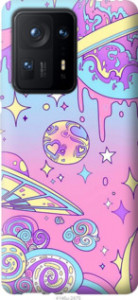 Чехол Розовая галактика для Xiaomi Mix 4