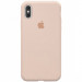 Чохол Silicone Case Full Protective (AA) на Apple iPhone X (5.8") / XS (5.8") (Рожевий  / Pink Sand)